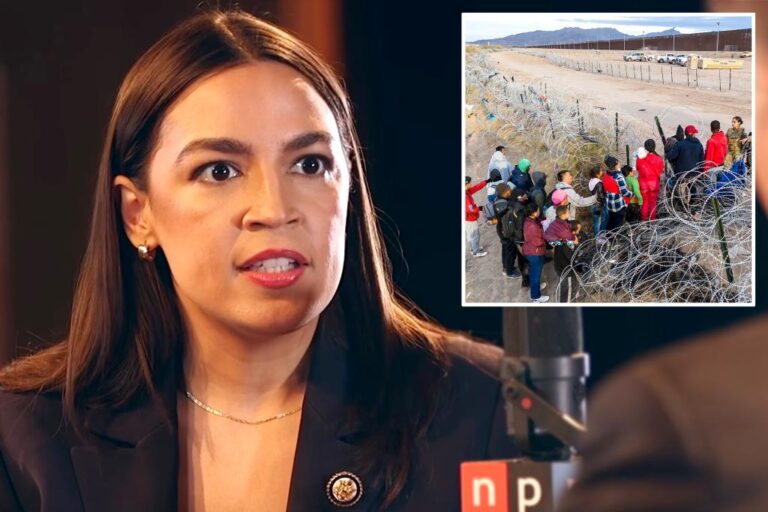 AOC تطلب من مقدم برنامج NPR توضيح “المشكلة” عندما يسأل عن أزمة المهاجرين التي تهم الناخبين